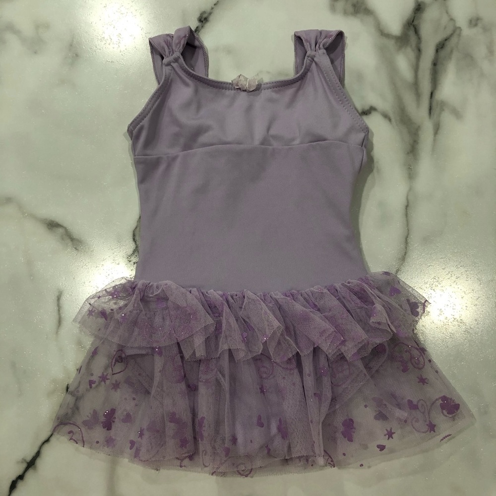Adorable Toddler Leotard with Skirt
